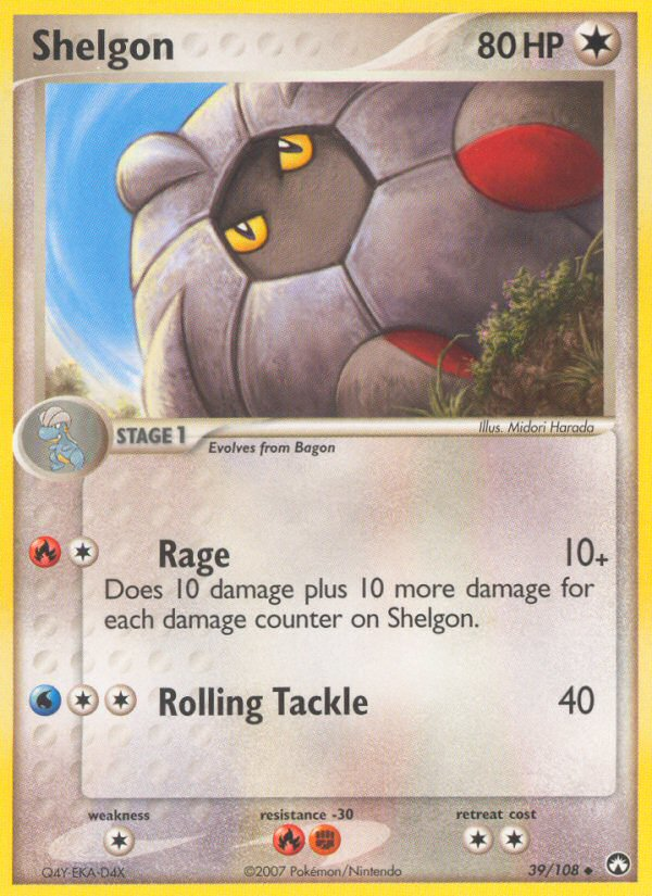 Shelgon (39/108) [EX: Power Keepers] | Tables and Towers