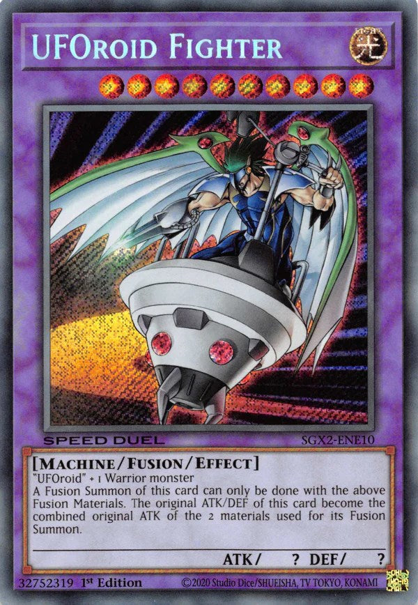 UFOroid Fighter [SGX2-ENE10] Secret Rare | Tables and Towers