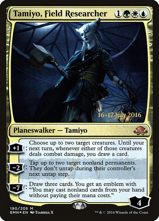 Tamiyo, Field Researcher [Eldritch Moon Prerelease Promos] | Tables and Towers