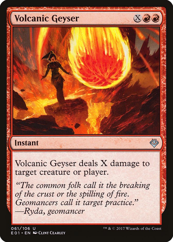 Volcanic Geyser [Archenemy: Nicol Bolas] | Tables and Towers