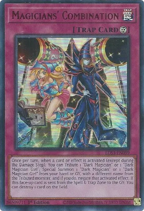 Magicians' Combination (Red) [LDS3-EN099] Ultra Rare | Tables and Towers