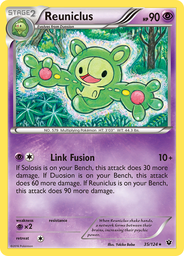 Reuniclus (35/124) [XY: Fates Collide] | Tables and Towers