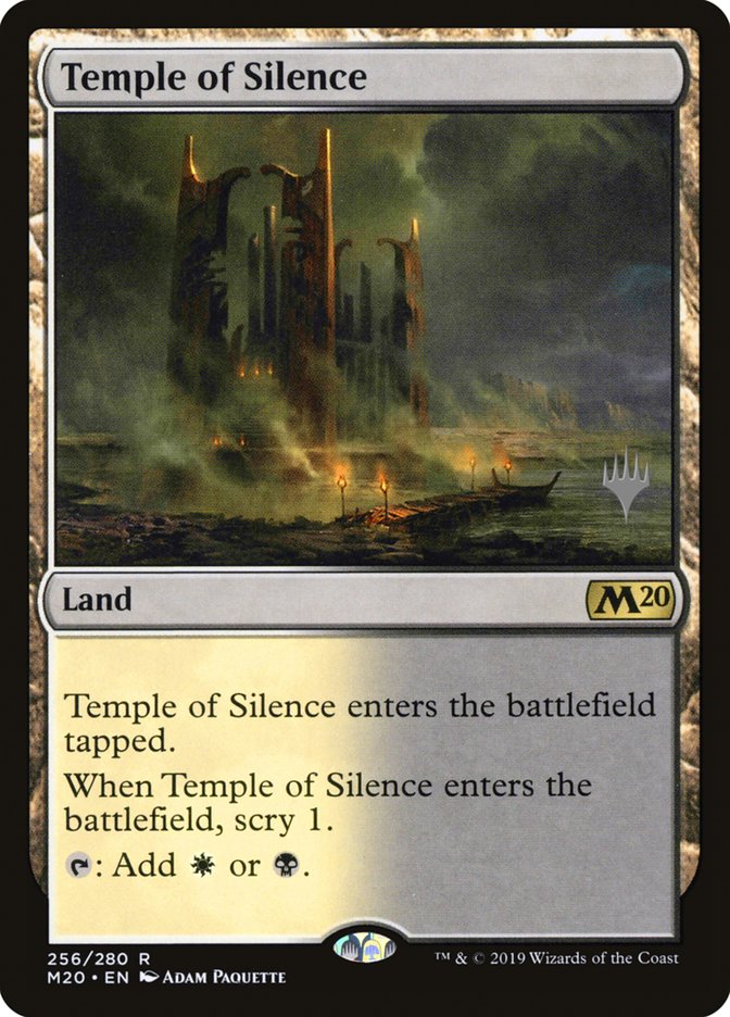 Temple of Silence (Promo Pack) [Core Set 2020 Promos] | Tables and Towers