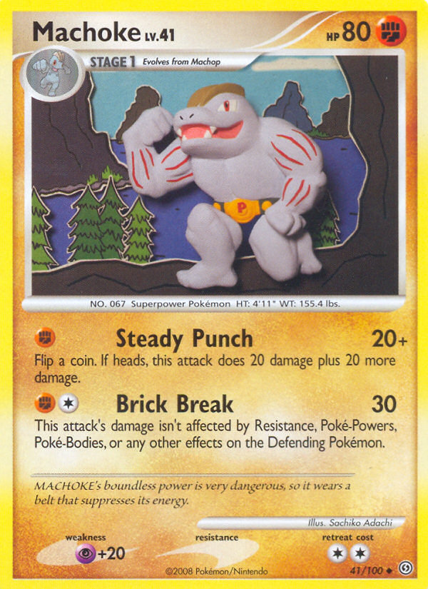 Machoke (41/100) [Diamond & Pearl: Stormfront] | Tables and Towers