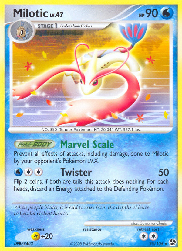 Milotic (25/106) [Diamond & Pearl: Great Encounters] | Tables and Towers