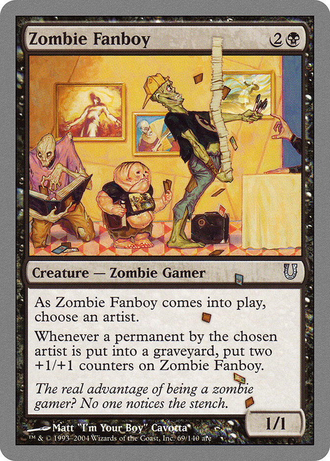 Zombie Fanboy [Unhinged] | Tables and Towers