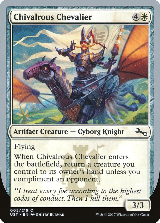 Chivalrous Chevalier [Unstable] | Tables and Towers