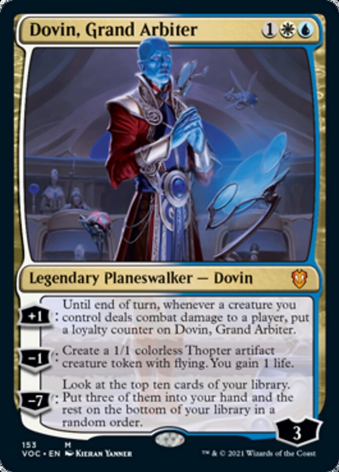 Dovin, Grand Arbiter [Innistrad: Crimson Vow Commander] | Tables and Towers