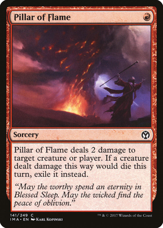 Pillar of Flame [Iconic Masters] | Tables and Towers