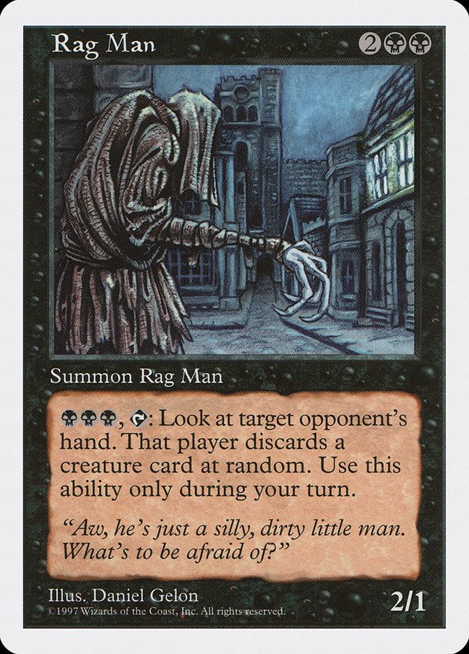 Rag Man [Fifth Edition] | Tables and Towers