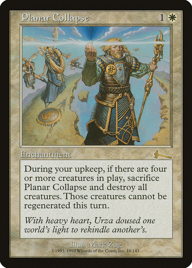 Planar Collapse [Urza's Legacy] | Tables and Towers