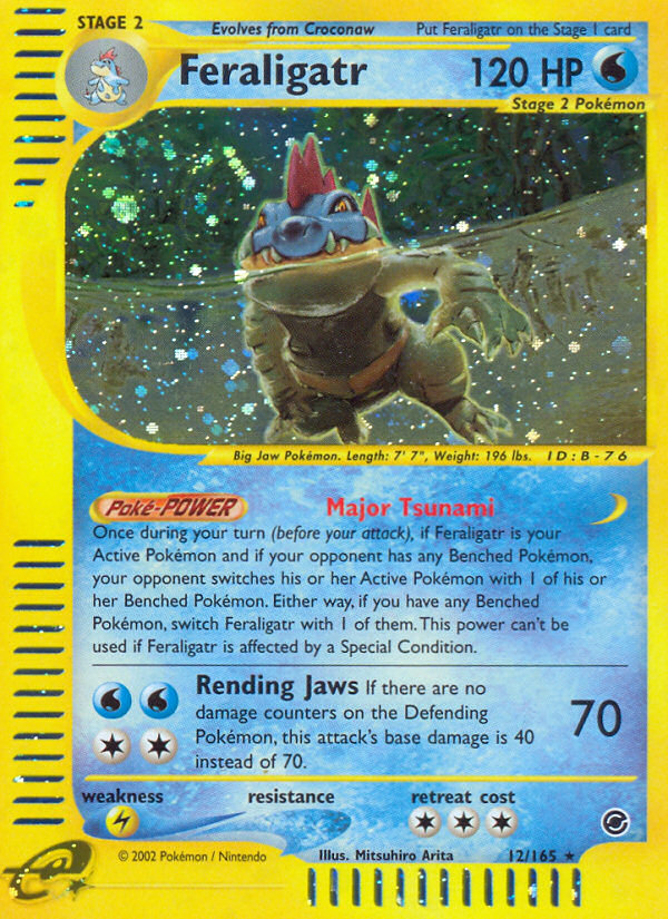 Feraligatr (12/165) [Expedition: Base Set] | Tables and Towers