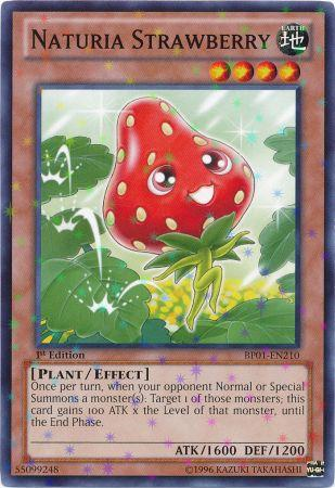 Naturia Strawberry [BP01-EN210] Starfoil Rare | Tables and Towers