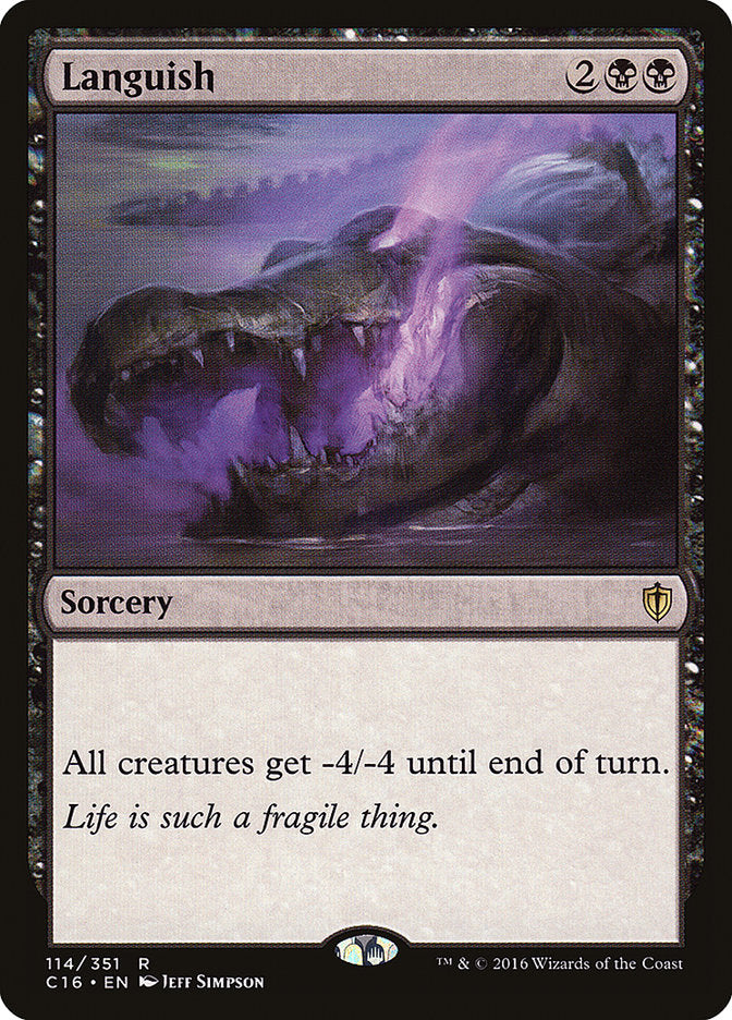 Languish [Commander 2016] | Tables and Towers