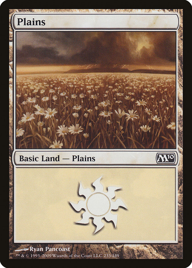 Plains (233) [Magic 2010] | Tables and Towers