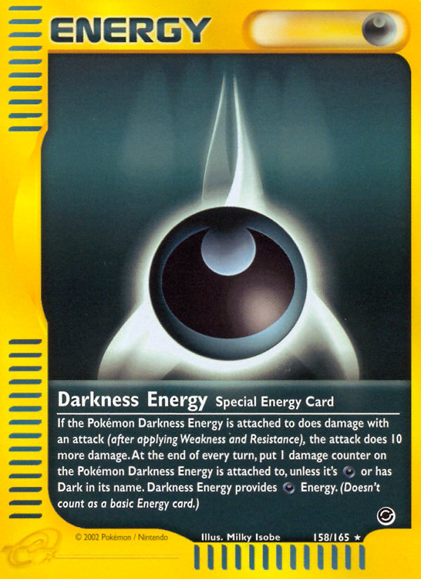 Darkness Energy (158/165) [Expedition: Base Set] | Tables and Towers