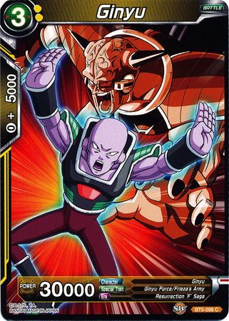 Ginyu (BT5-098) [Miraculous Revival] | Tables and Towers