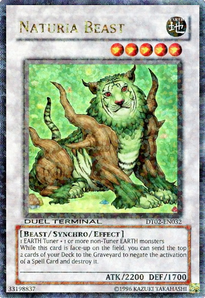 Naturia Beast [DT02-EN032] Ultra Rare | Tables and Towers