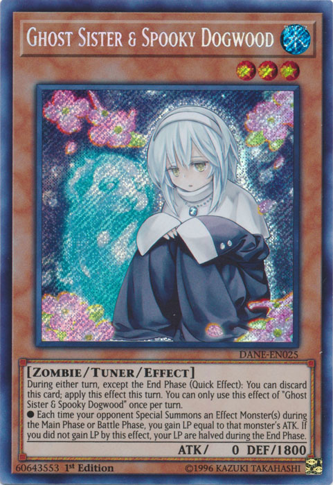 Ghost Sister & Spooky Dogwood [DANE-EN025] Secret Rare | Tables and Towers