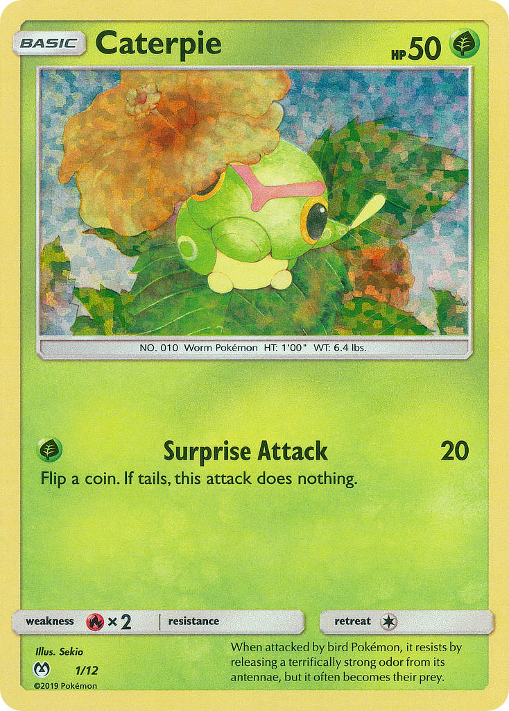 Caterpie (1/12) [McDonald's Promos: 2019 Collection] | Tables and Towers