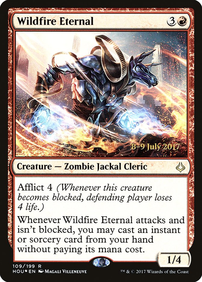 Wildfire Eternal [Hour of Devastation Prerelease Promos] | Tables and Towers