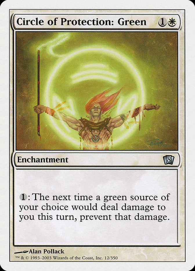 Circle of Protection: Green [Eighth Edition] | Tables and Towers