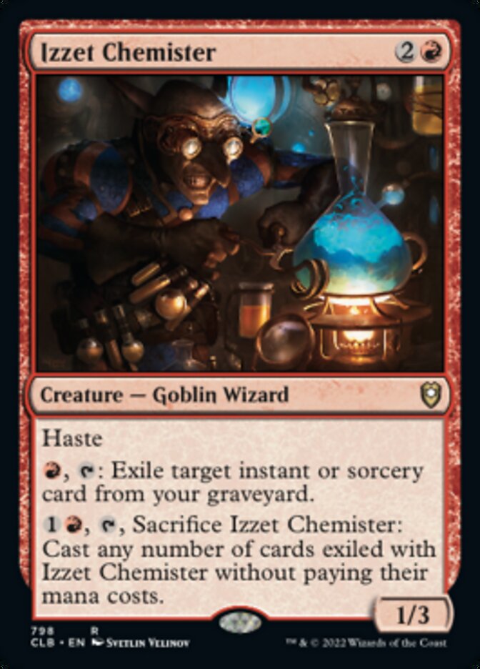 Izzet Chemister [Commander Legends: Battle for Baldur's Gate] | Tables and Towers