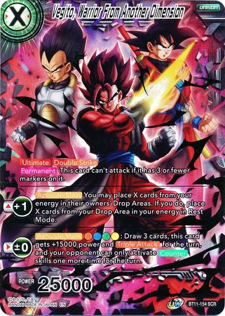 Vegito, Warrior From Another Dimension (BT11-154) [Vermilion Bloodline 2nd Edition] | Tables and Towers