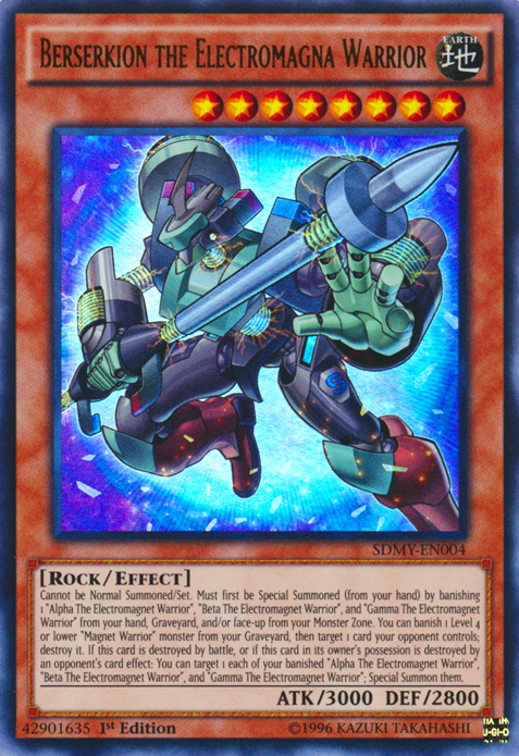 Berserkion the Electromagna Warrior [SDMY-EN004] Ultra Rare | Tables and Towers