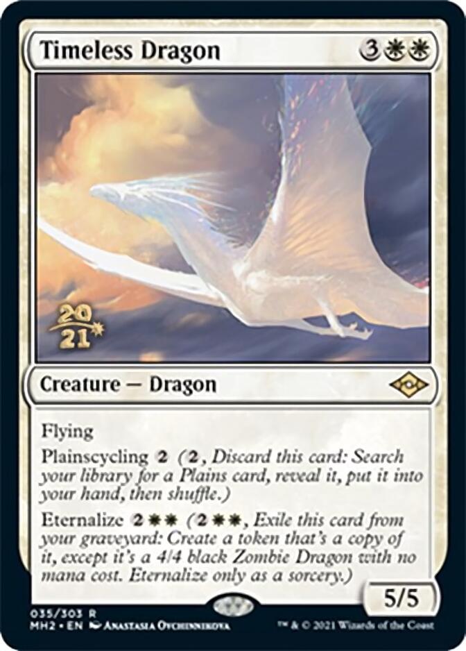 Timeless Dragon [Modern Horizons 2 Prerelease Promos] | Tables and Towers