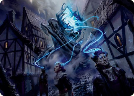 Dreamshackle Geist Art Card [Innistrad: Crimson Vow Art Series] | Tables and Towers