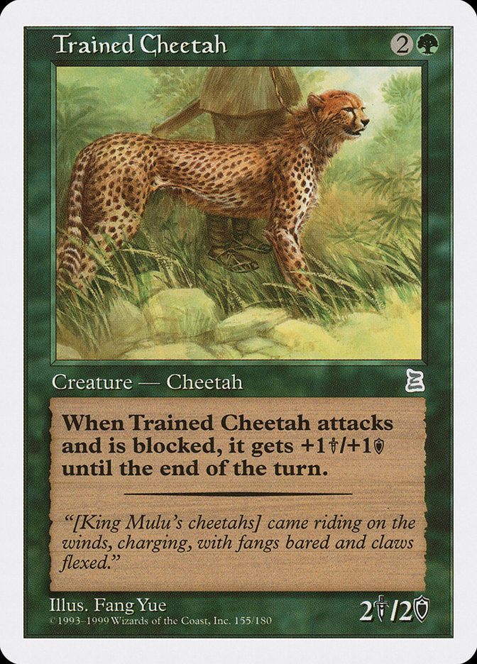 Trained Cheetah [Portal Three Kingdoms] | Tables and Towers