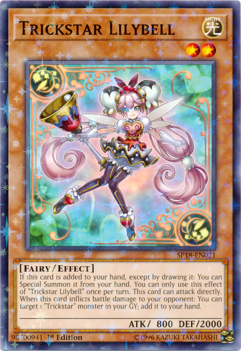 Trickstar Lilybell [SP18-EN021] Starfoil Rare | Tables and Towers