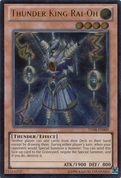 Thunder King Rai-Oh [TU08-EN000] Ultimate Rare | Tables and Towers