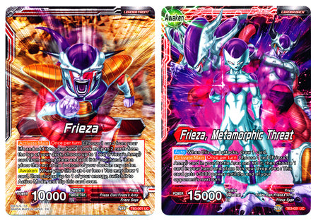 Frieza // Frieza, Metamorphic Threat (TB3-001) [Clash of Fates] | Tables and Towers