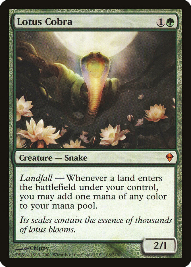 Lotus Cobra [Zendikar] | Tables and Towers