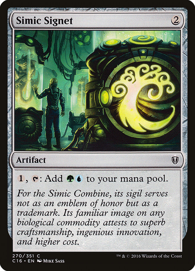 Simic Signet [Commander 2016] | Tables and Towers