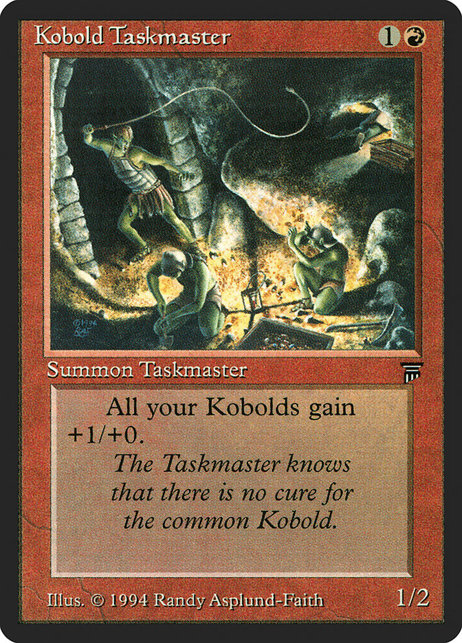 Kobold Taskmaster [Legends] | Tables and Towers