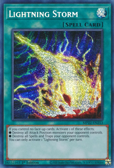 Lightning Storm [MP22-EN253] Prismatic Secret Rare | Tables and Towers