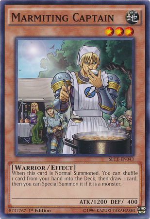Marmiting Captain [SECE-EN043] Common | Tables and Towers