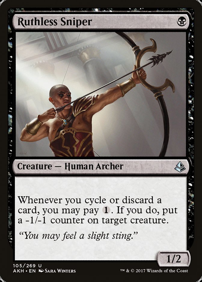 Ruthless Sniper [Amonkhet] | Tables and Towers