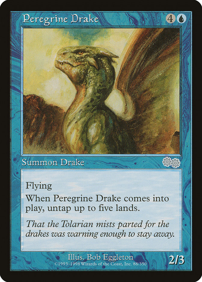 Peregrine Drake [Urza's Saga] | Tables and Towers