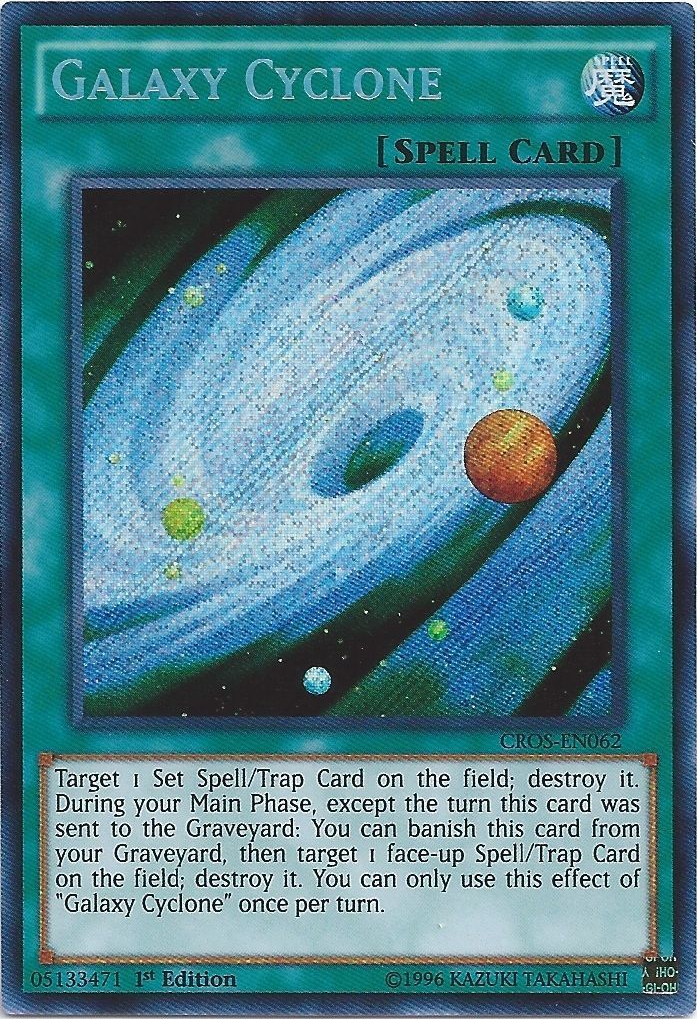 Galaxy Cyclone [CROS-EN062] Secret Rare | Tables and Towers