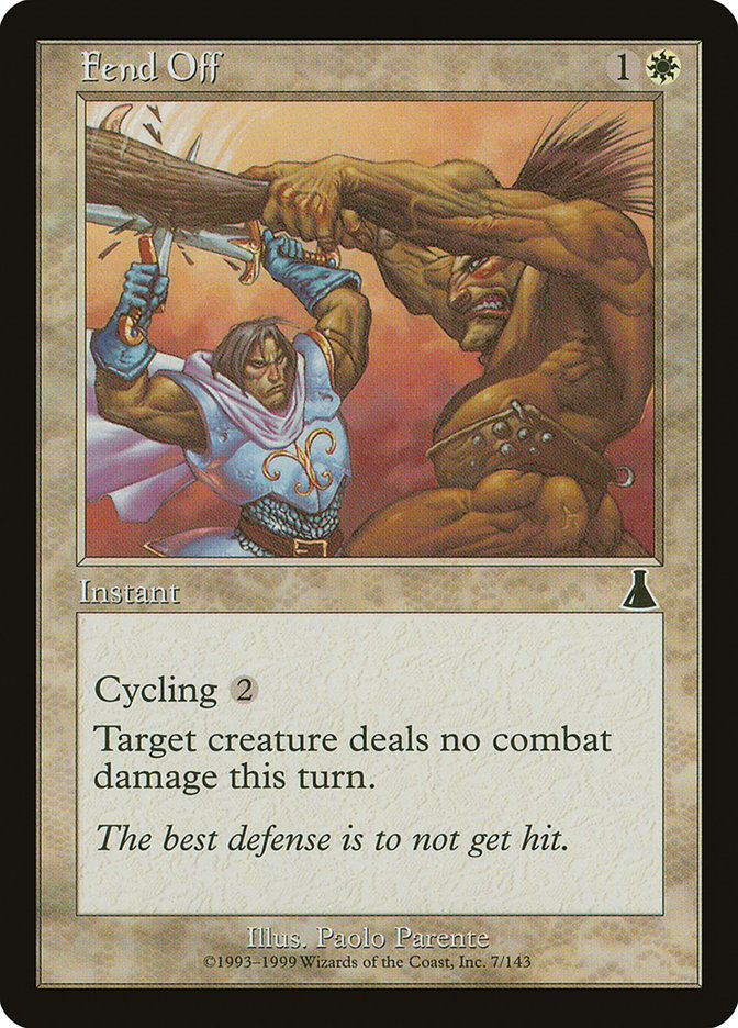 Fend Off [Urza's Destiny] | Tables and Towers