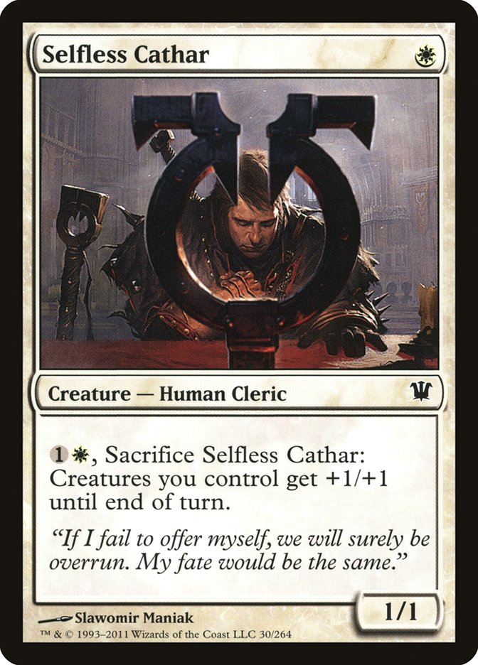 Selfless Cathar [Innistrad] | Tables and Towers