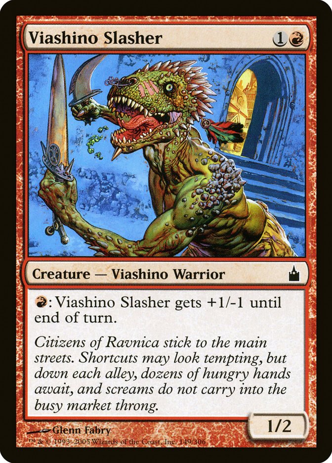 Viashino Slasher [Ravnica: City of Guilds] | Tables and Towers