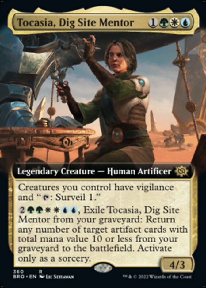 Tocasia, Dig Site Mentor (Extended Art) [The Brothers' War] | Tables and Towers