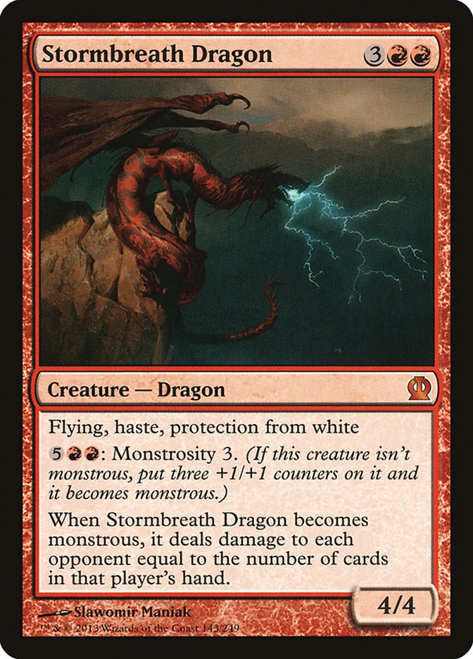 Stormbreath Dragon [Theros] | Tables and Towers