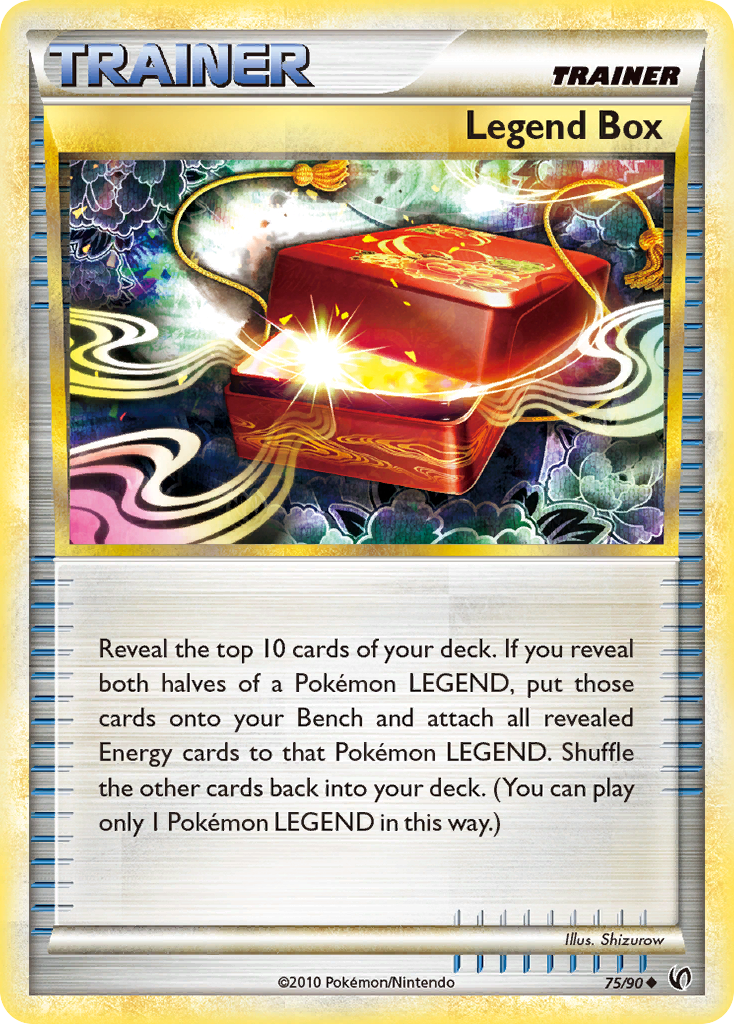 Legend Box (75/90) [HeartGold & SoulSilver: Undaunted] | Tables and Towers