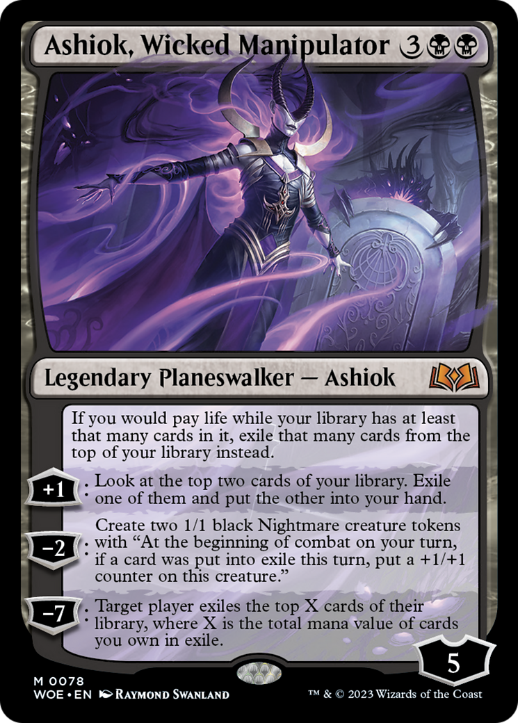 Ashiok, Wicked Manipulator [Wilds of Eldraine] | Tables and Towers